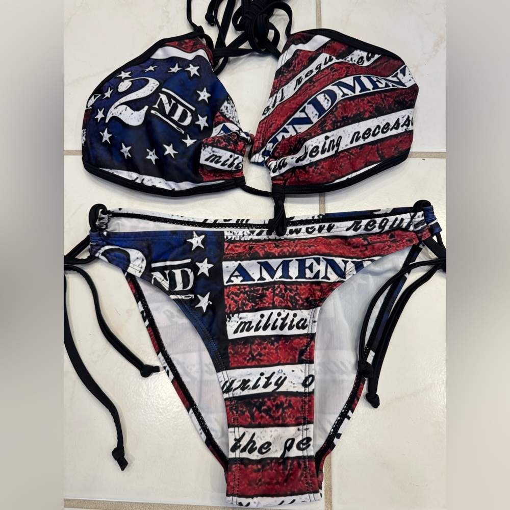 NWT Affliction Bikini Set